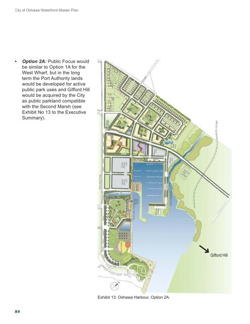 Waterfront Master Plan Preliminary Directions and ... - City of Oshawa