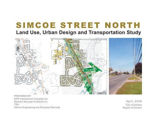 City Of Oshawa Zoning Map Simcoe Street North Land Use, Urban Design And ... - City Of Oshawa