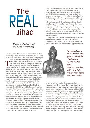 The Jihad - Osho World