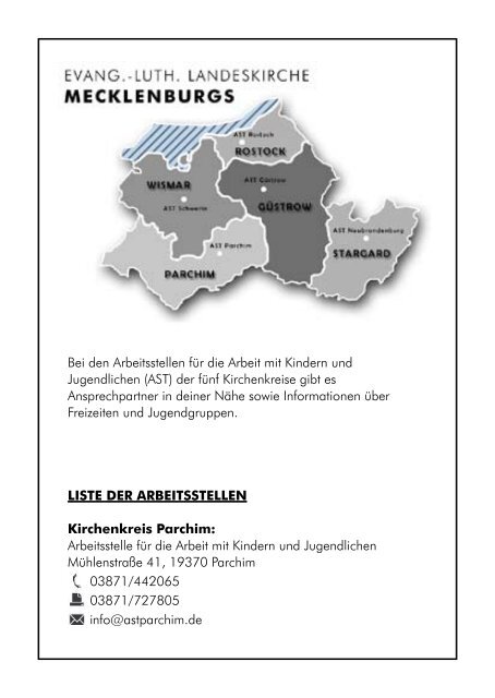 Zeit zur Vorfreude! - Evangelische Jugend Mecklenburg