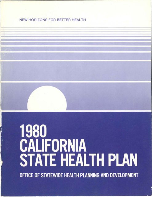 Office Of Statewide Health Planning And Development Preface - Office of Statewide Health Planning and Development