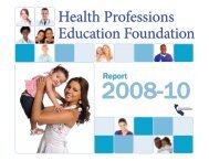 Foundation Annual Report 2008-10 - Office of Statewide Health ...