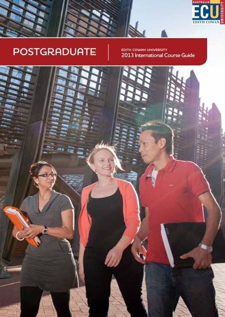 Postgraduate international course guide - Edith Cowan University