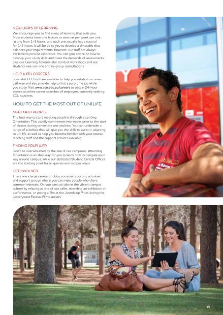 Postgraduate international course guide - Edith Cowan University