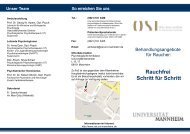 Rauchfrei Schritt fÃ¼r Schritt - Otto-Selz-Institut fÃ¼r Angewandte ...