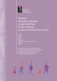 Género, derechos sexuales y reproductivos de las mujeres: ¿cuál es ...