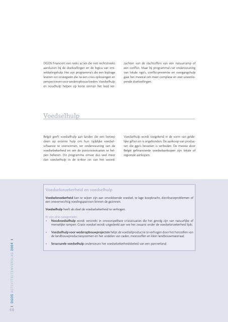 Activiteitenverslag 2004 (PDF, 946.5 Kb) - Buitenlandse Zaken