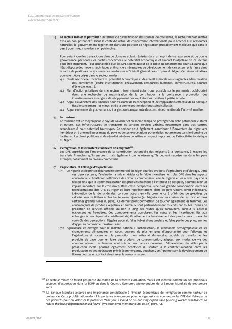 Evaluation conjointe de la coopération de la Commission ... - OECD