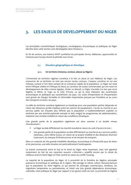 Evaluation conjointe de la coopération de la Commission ... - OECD