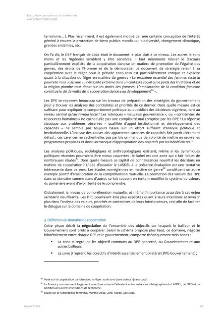 Evaluation conjointe de la coopération de la Commission ... - OECD