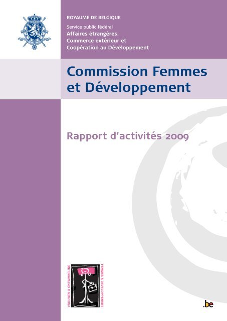 Commission Femmes et Développement Rapport d'activités 2009