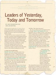Leaders of Yesterday, Today and Tomorrow