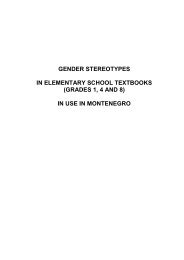 Gender Stereotypes in Elementary School Textbooks - Foundation ...