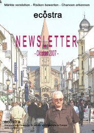 NEWSLETTER - Ecostra