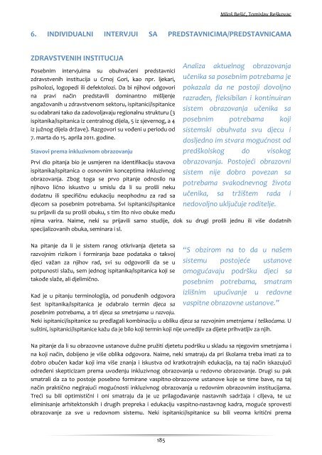 evaluacija reforme obrazovanja u crnoj gori - Zavod za školstvo