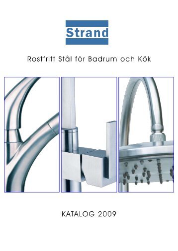 KATALOG 2009 Rostfritt StÃ¥l fÃ¶r Badrum och KÃ¶k - Oslo VVS Senter