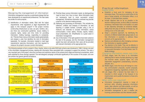 Successful transport decision-making - Osmose