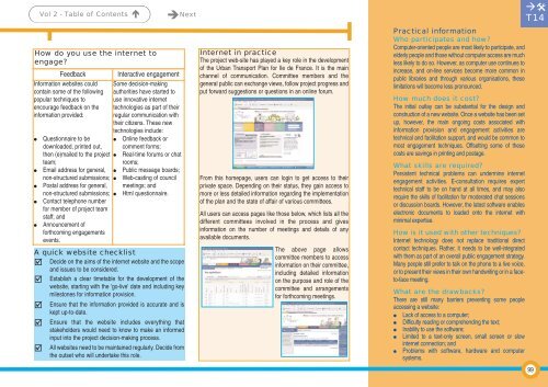 Successful transport decision-making - Osmose