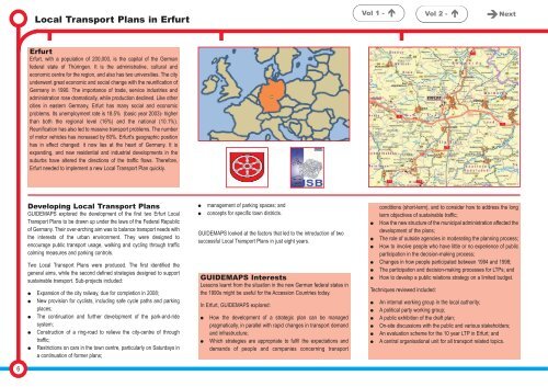 Successful transport decision-making - Osmose