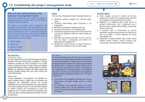 Successful transport decision-making - Osmose