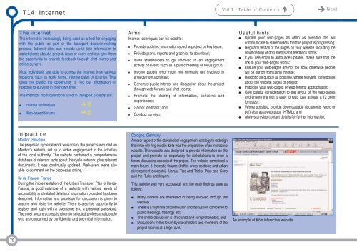 Successful transport decision-making - Osmose