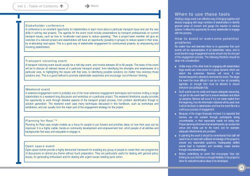 Successful transport decision-making - Osmose