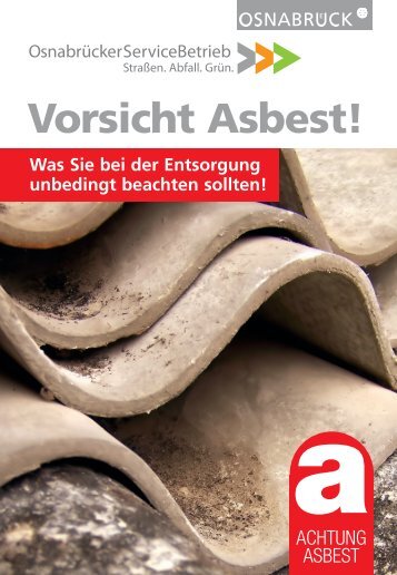 Vorsicht Asbest!