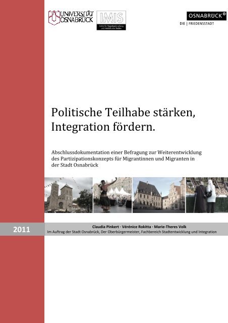 Politische Teilhabe stÃ¤rken, Integration fÃ¶rdern. - Stadt OsnabrÃ¼ck