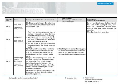 Sachstandsbericht Inklusives Osnabrück (1,6 MB) - Stadt Osnabrück