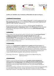Leitlinie zur Aufnahme eines Verbandes an Eliteschulen des Sports ...