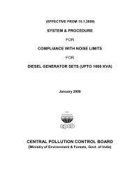 Noise Limits for Diesel Generator (DG) Sets - Central Pollution ...