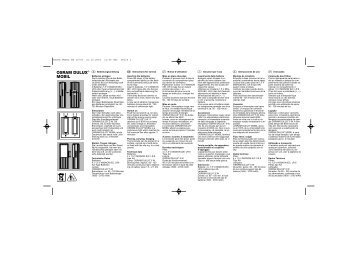 Bedienungsanleitung DULUX MOBIL - Osram
