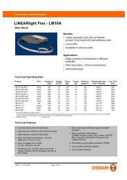 LINEARlight Flex TopLED LM10A - Osram