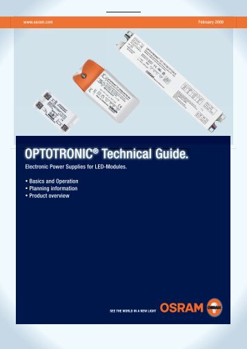 OPTOTRONICÂ® Technical Guide. - Osram
