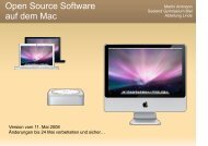 Open Source Software auf dem Mac - Open Source Software an ...