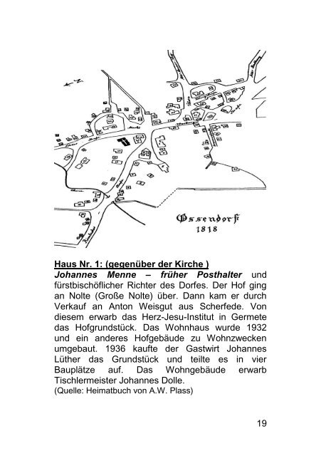 Heft Nr. 11 Geschichte der Post in Ossendorf