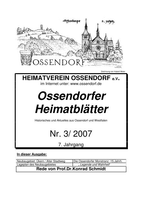 Ausgabe 2007 3 - Ossendorf