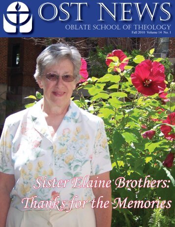 Fall 10 Issue.indd - Oblate School of Theology