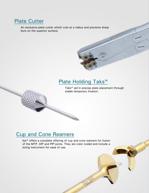 foot plating system - OsteoMed