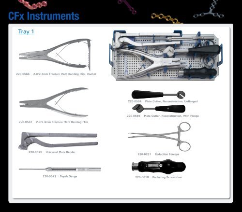 Tray 1 - OsteoMed