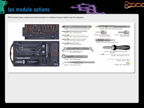 fps module options - OsteoMed