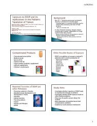 Exposure to DEHP and Its Implication in the Pediatric Population of ...