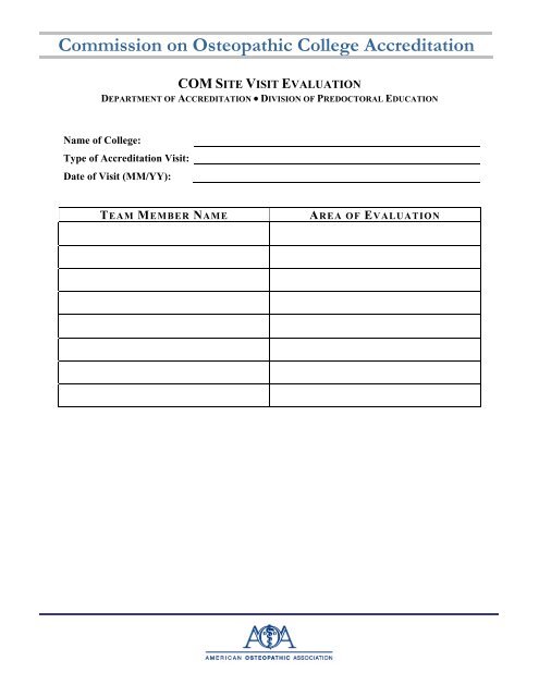 sba site visit form