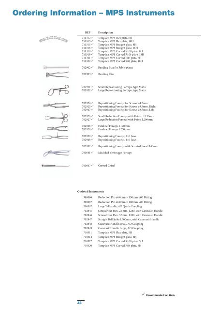 Pelvic & Acetabular Fracture Treatment Solutions - Stryker