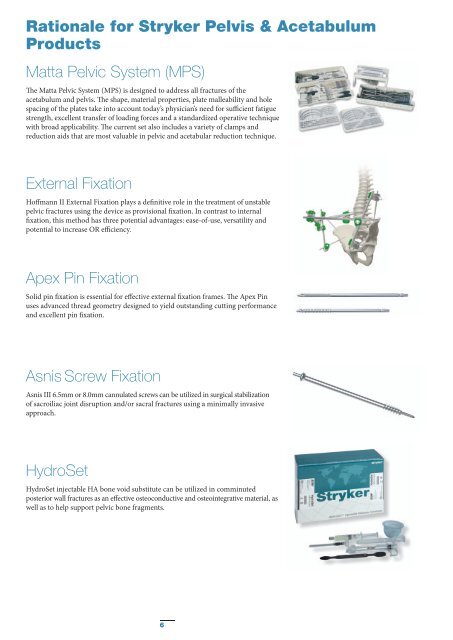 Pelvic & Acetabular Fracture Treatment Solutions - Stryker