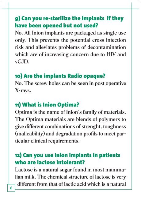 Frequently Asked Questions-Inion OTPS - Stryker