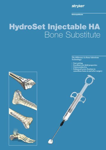 HydroSet Brochure - Stryker