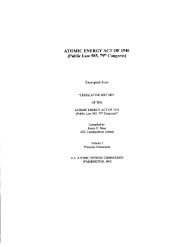 ATOMIC ENERGY ACT OF 1946 (Public Law 585, 79'h ... - OSTI