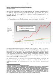 Regionale Wohnbauflächenpreise 2003 - Regionalverband ...