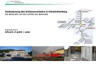 Studie Bahnhöfe - Regionalverband Ostwürttemberg